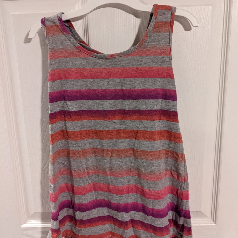Youth XL cross back tank